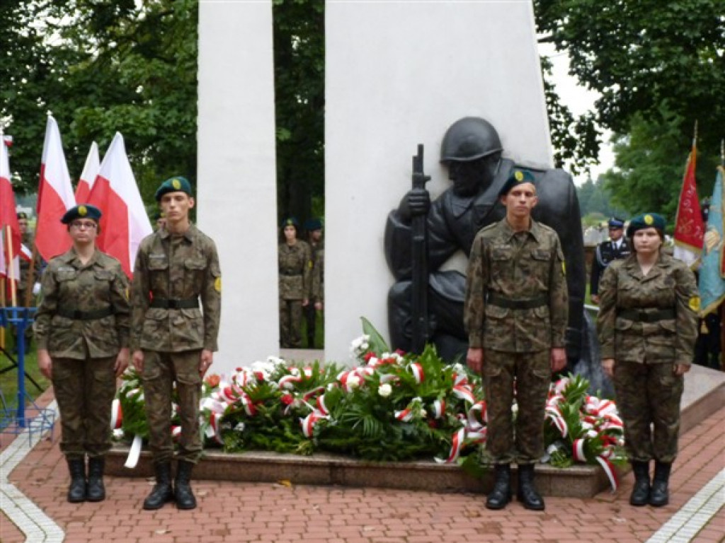 Uroczystości patriotyczne w Koźlu