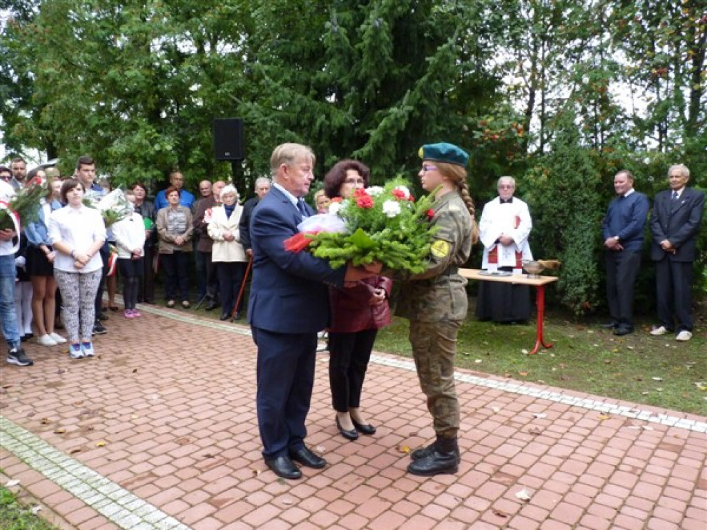 Uroczystości patriotyczne w Koźlu
