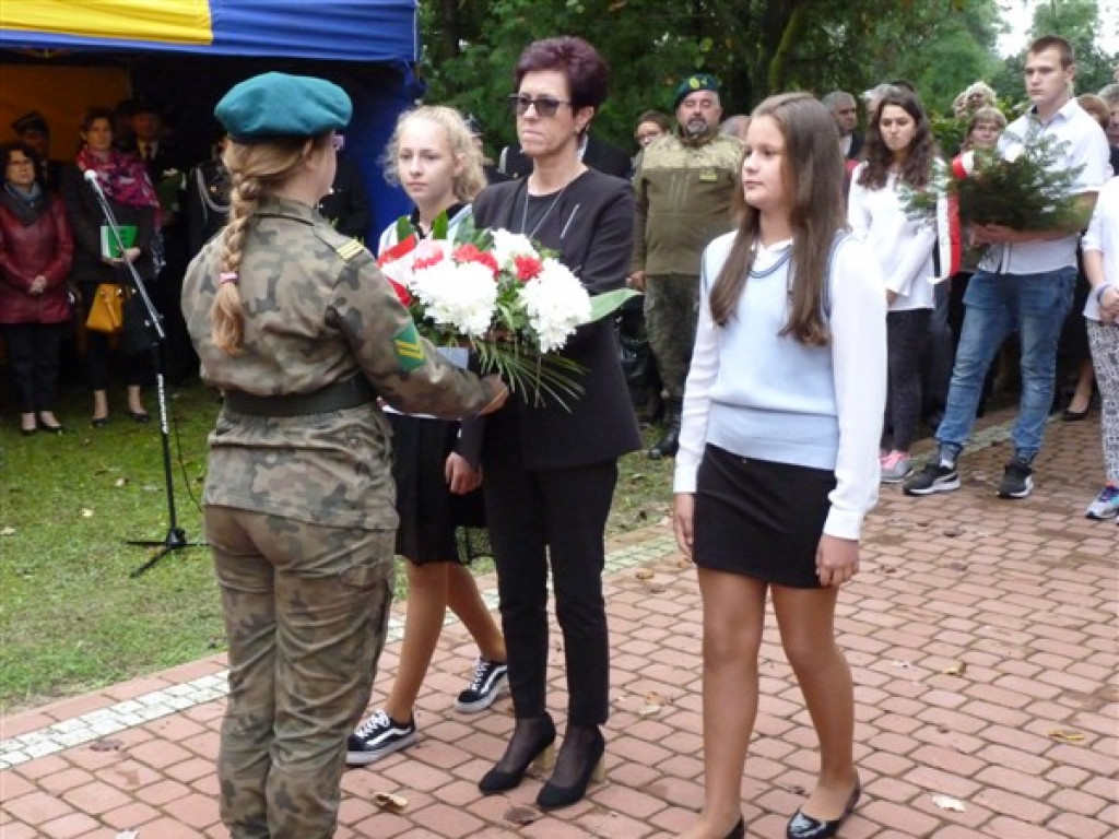 Uroczystości patriotyczne w Koźlu