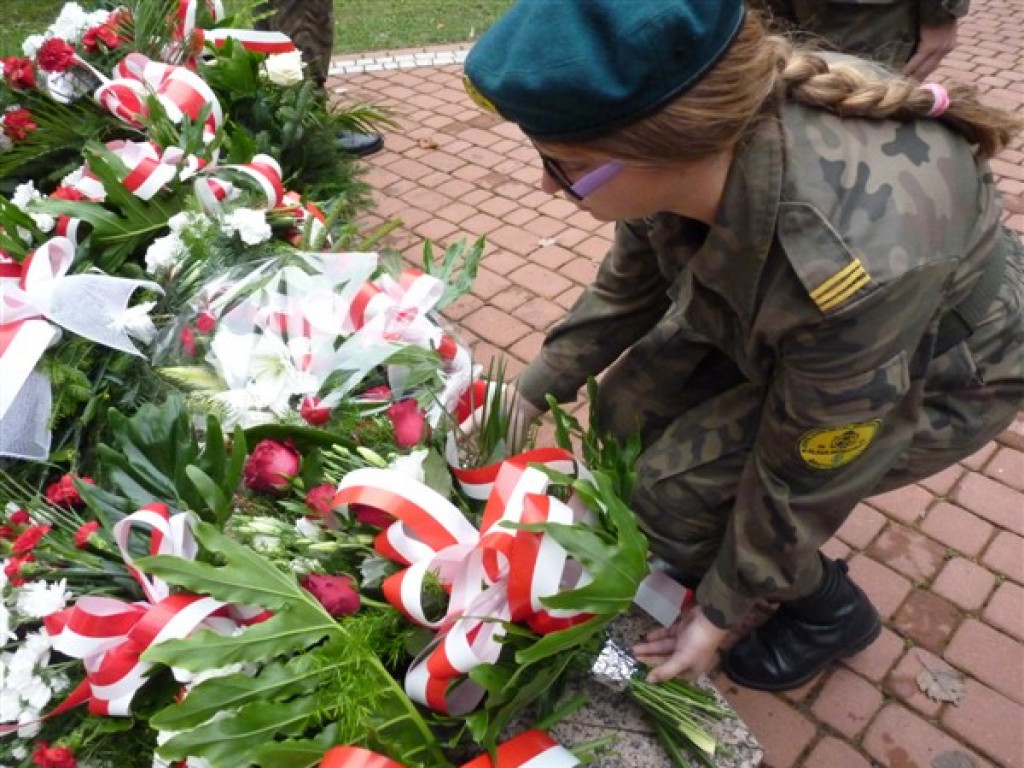 Uroczystości patriotyczne w Koźlu