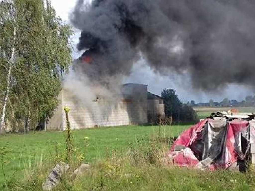 Pożar w Stachlewie