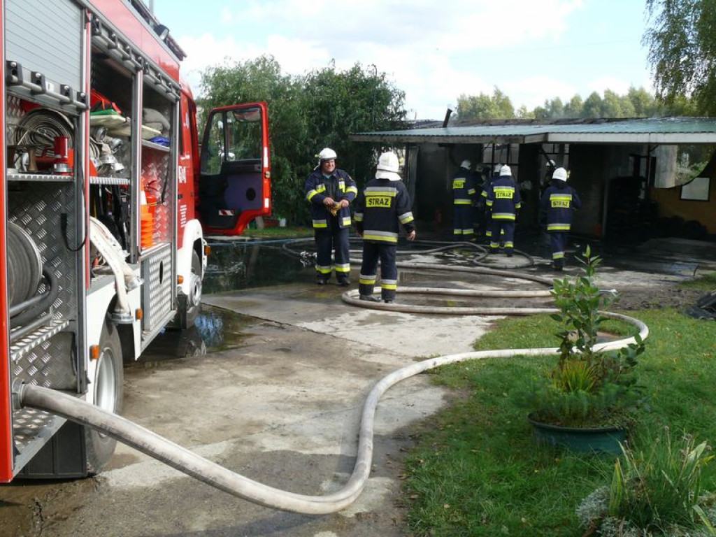 Pożar w Stachlewie