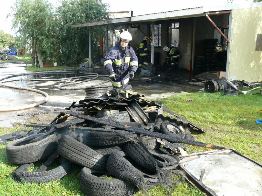 Pożar w Stachlewie