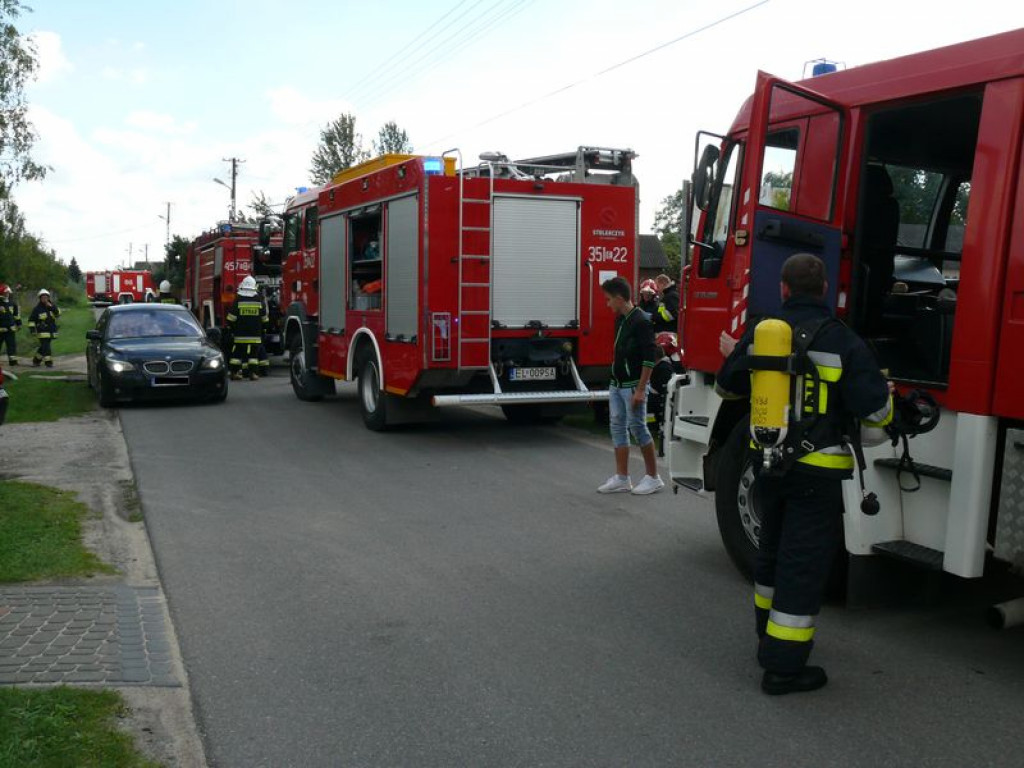 Pożar w Stachlewie