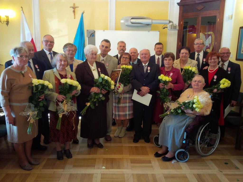 Złote Gody dziewięciu par małżeńskich