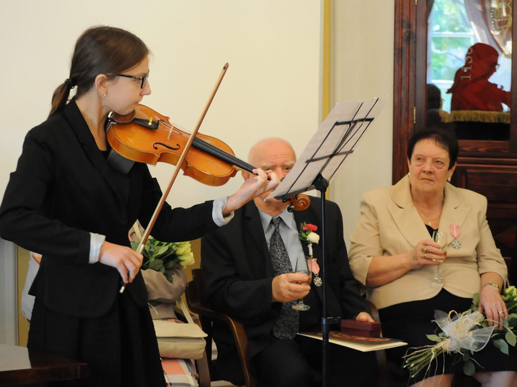 Złote Gody dziewięciu par małżeńskich