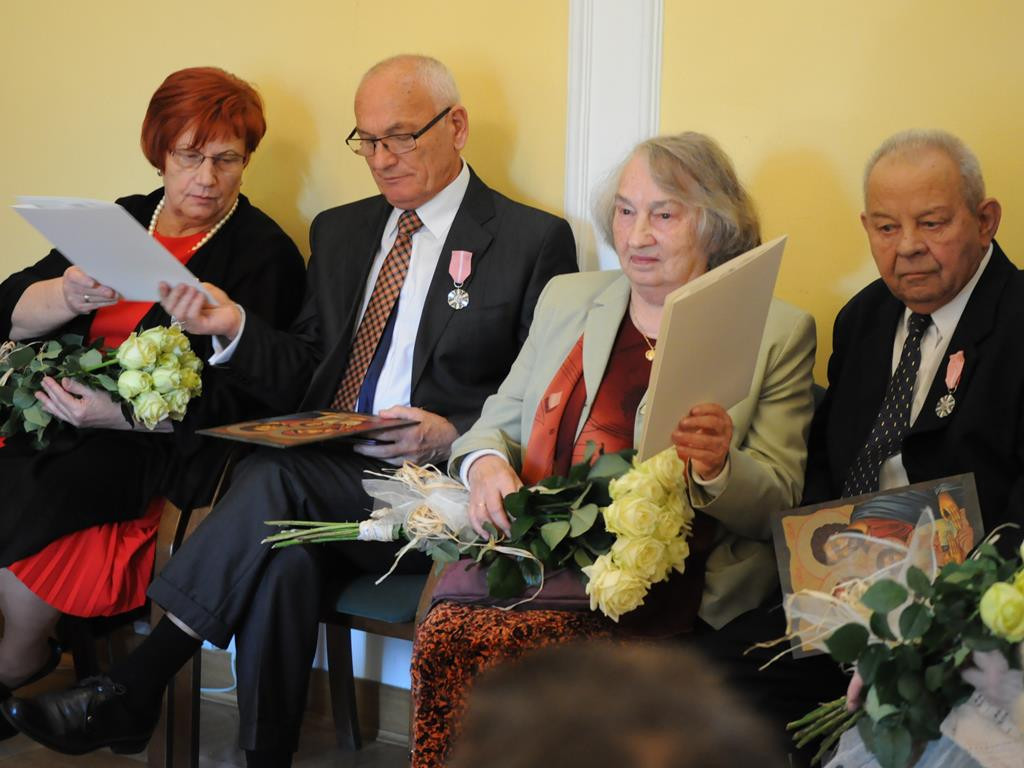 Złote Gody dziewięciu par małżeńskich