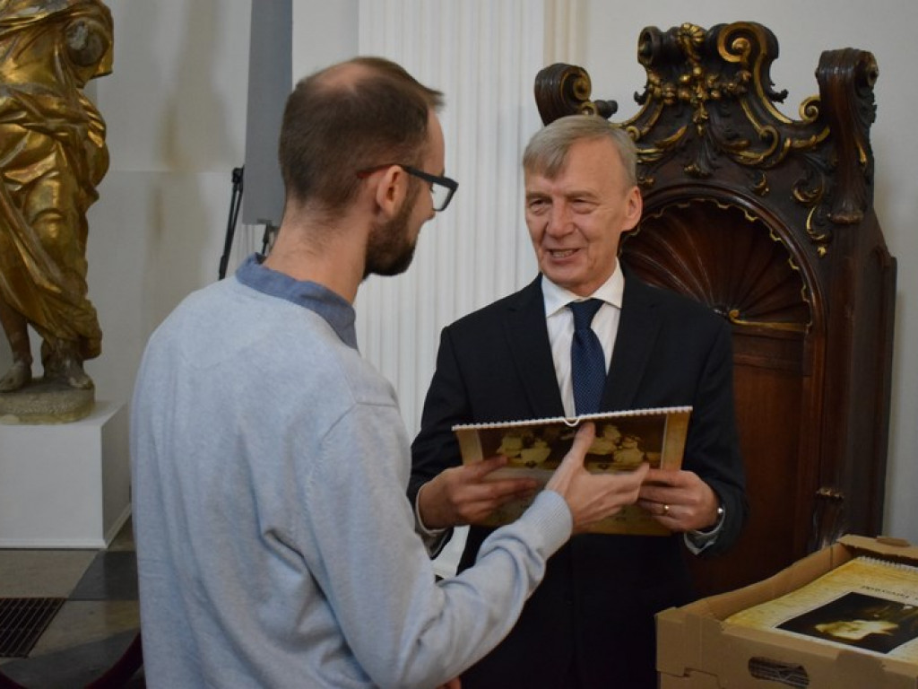 Promocja kalendarza z Władysławem Tarczyńskim