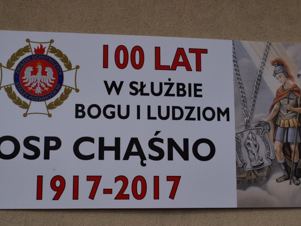 100 lat OSP w Łaguszewie i w Chąśnie
