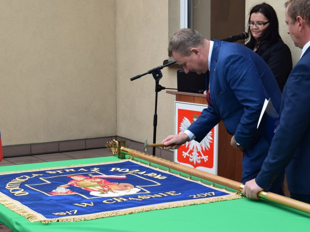 100 lat OSP w Łaguszewie i w Chąśnie