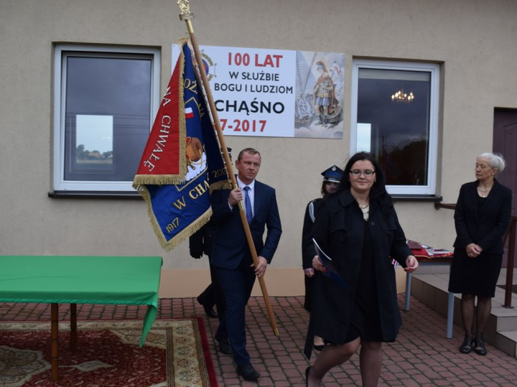 100 lat OSP w Łaguszewie i w Chąśnie