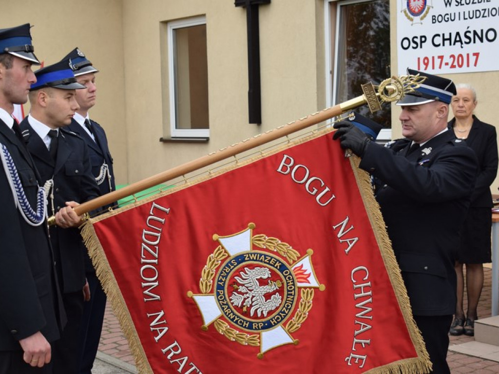 100 lat OSP w Łaguszewie i w Chąśnie