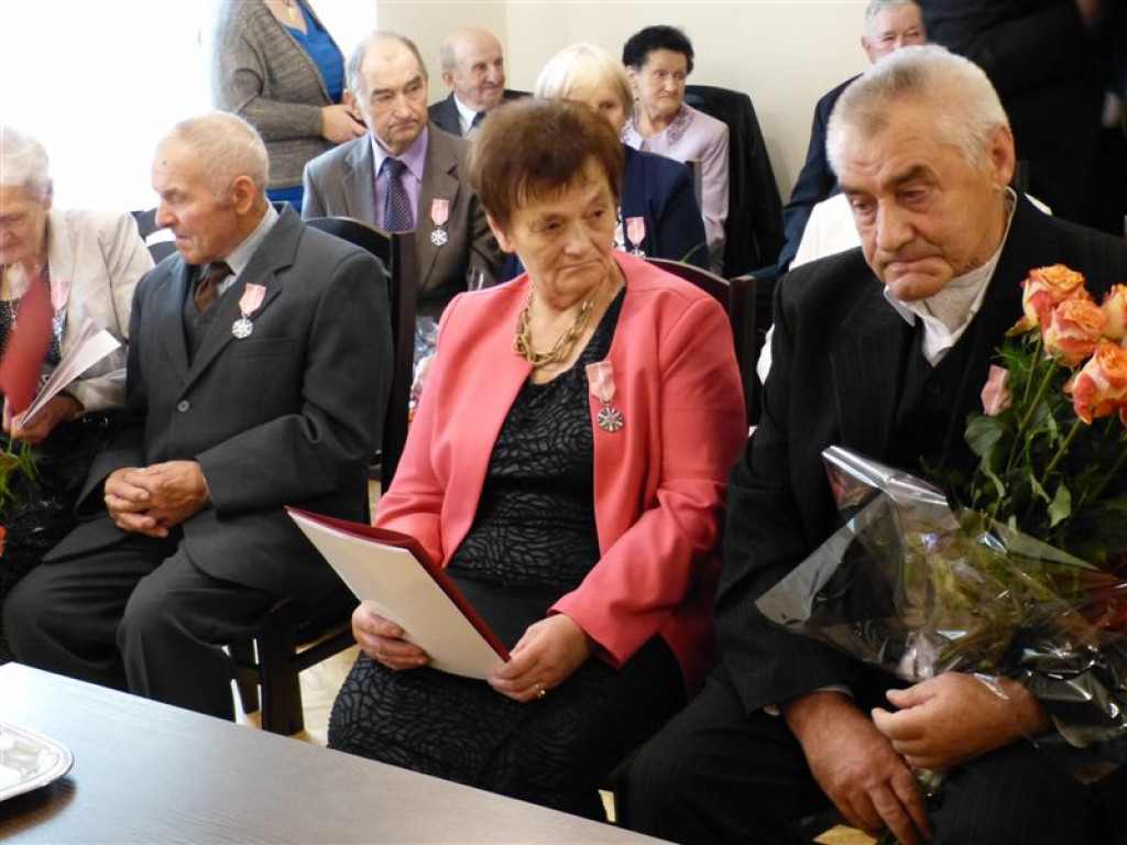 Jubileusz par małżeńskich w Chąśnie
