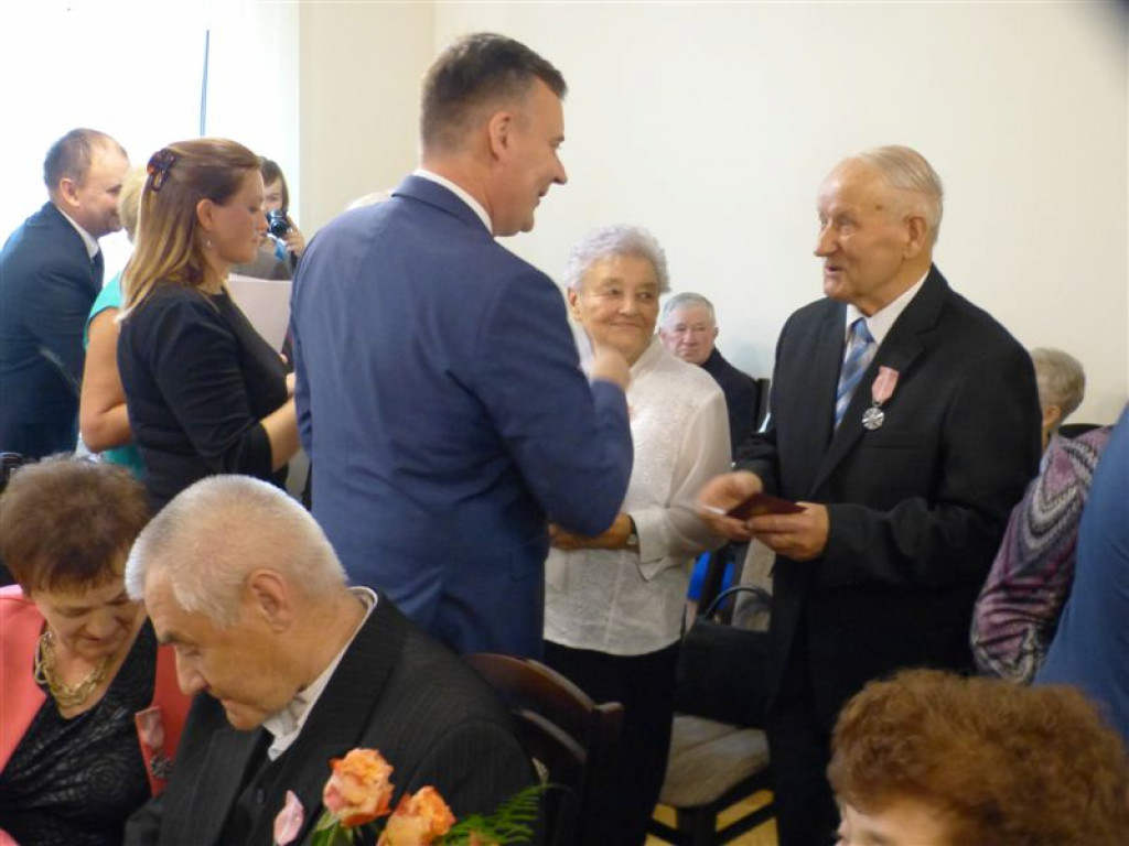 Jubileusz par małżeńskich w Chąśnie