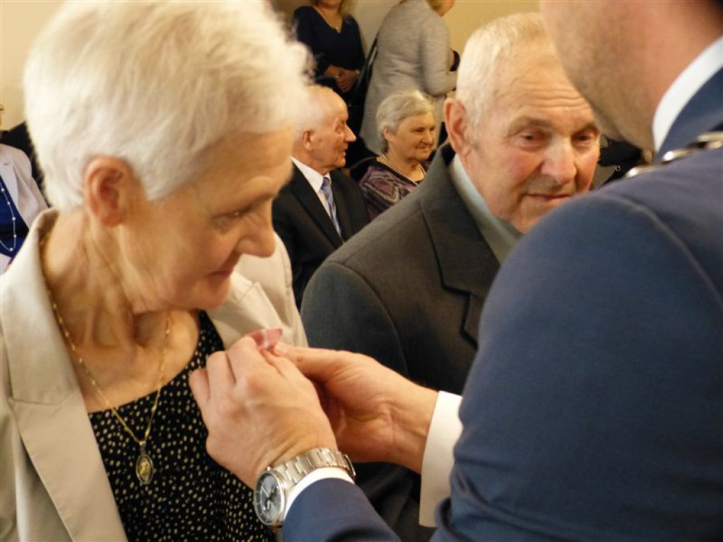 Jubileusz par małżeńskich w Chąśnie