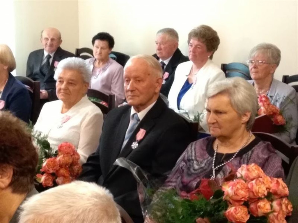 Jubileusz par małżeńskich w Chąśnie