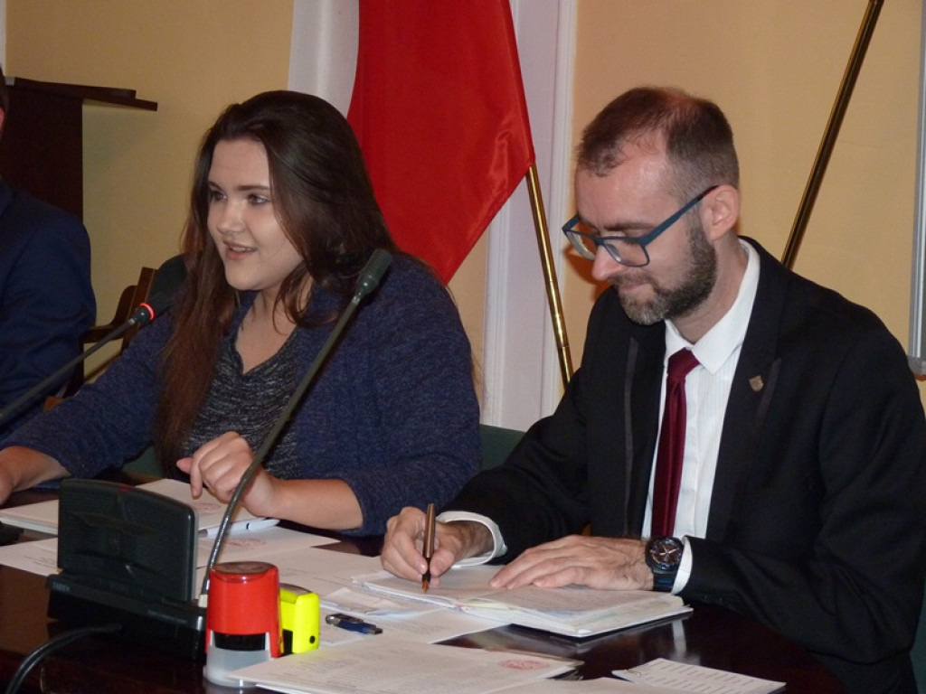 Natalia Prucnal przewodniczącą Młodzieżowej Rady Miejskiej
