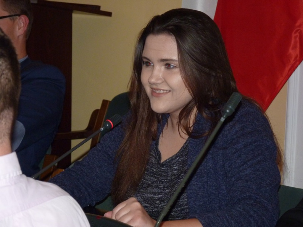 Natalia Prucnal przewodniczącą Młodzieżowej Rady Miejskiej