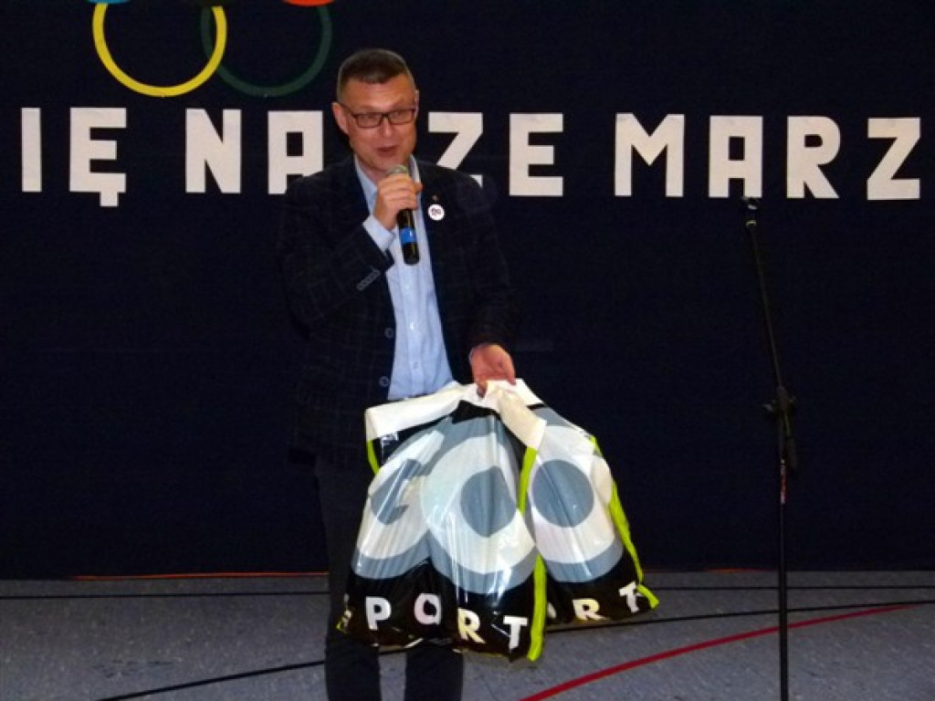 Otwarcie sali gimnastycznej w Koźlu