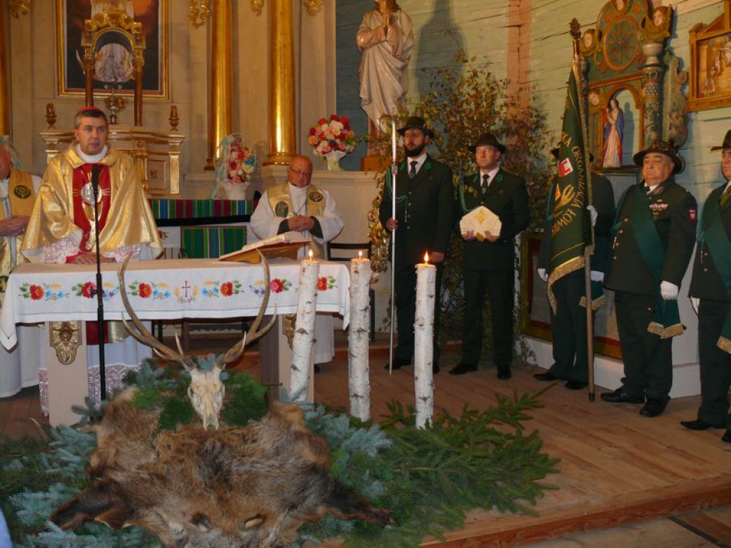 Święto myśliwych w skansenie w Maurzycach