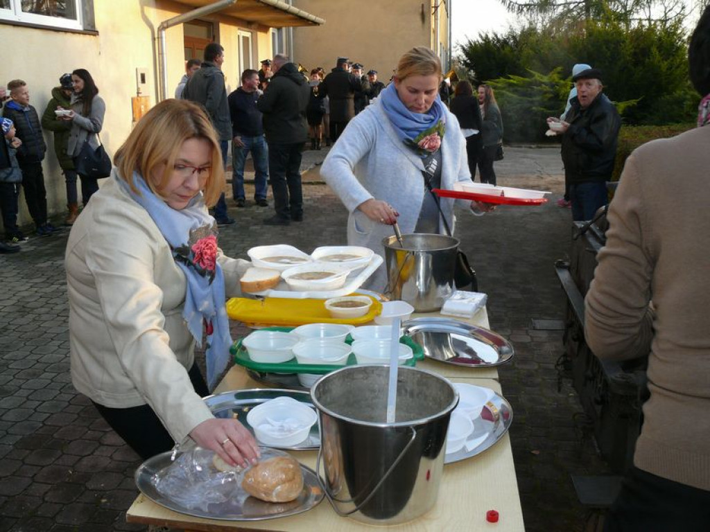 Pamiętali o legionistach, którzy starli się z kozakami