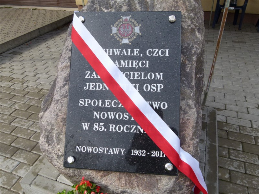 OSP Nowostawy Dolne świętuje 85 lat istnienia