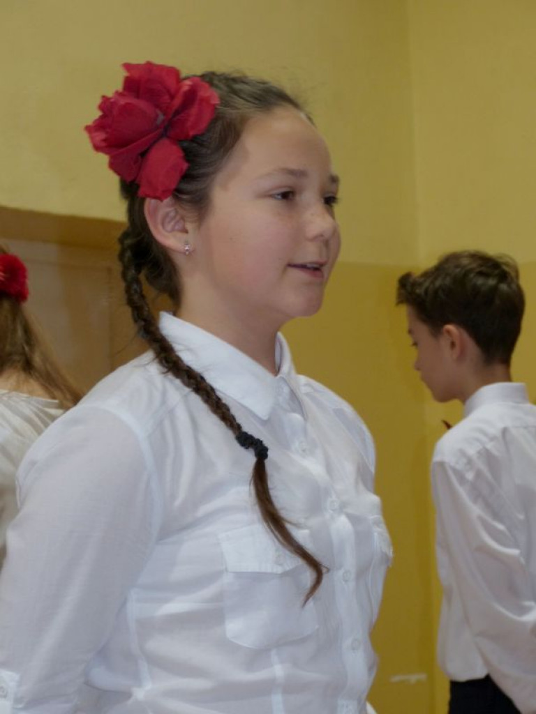 Patriotycznie na jubileusz szkoły