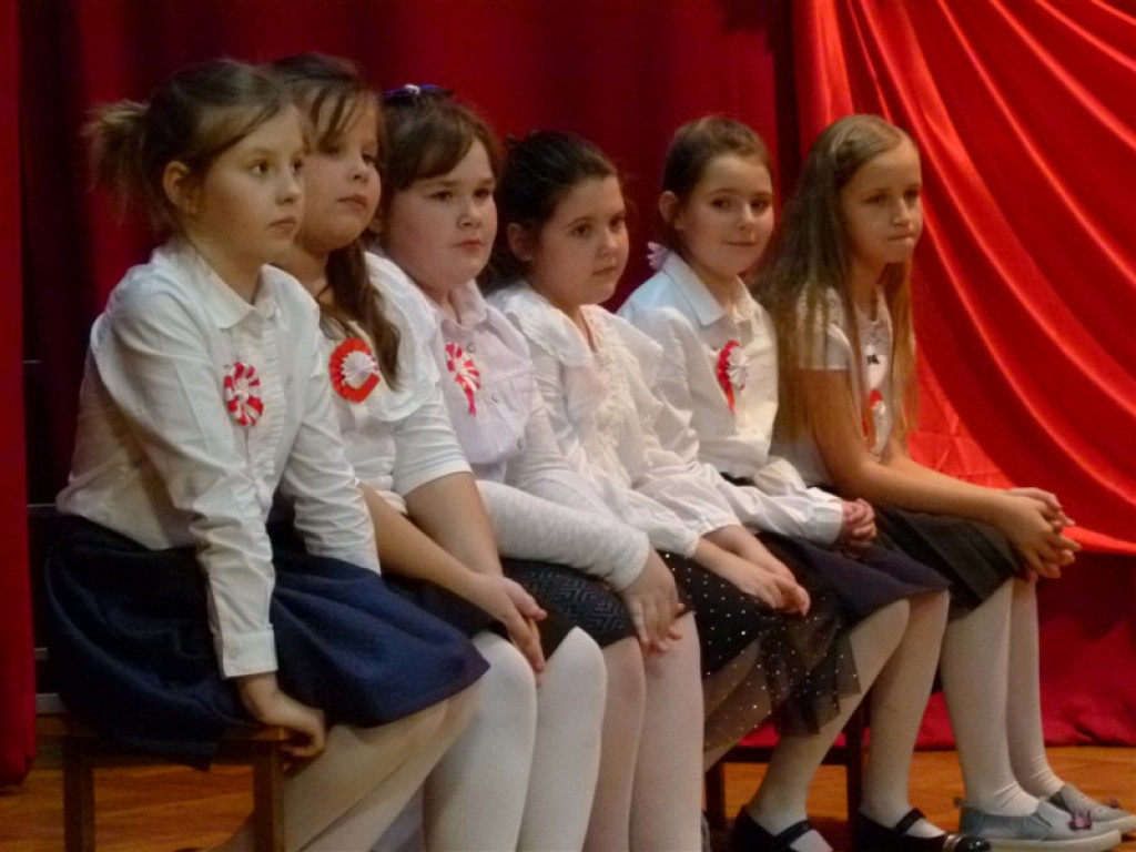 Akademia z okazji Święta Niepodległości w Domaniewicach
