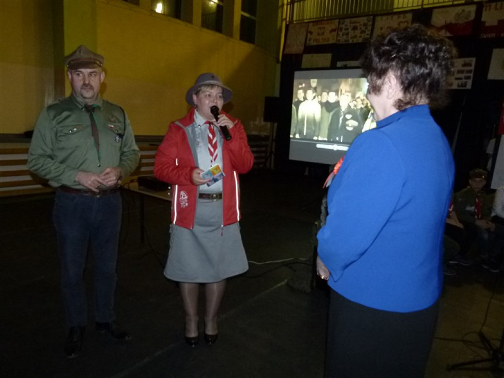 Patriotyczna wieczornica w Dmosinie