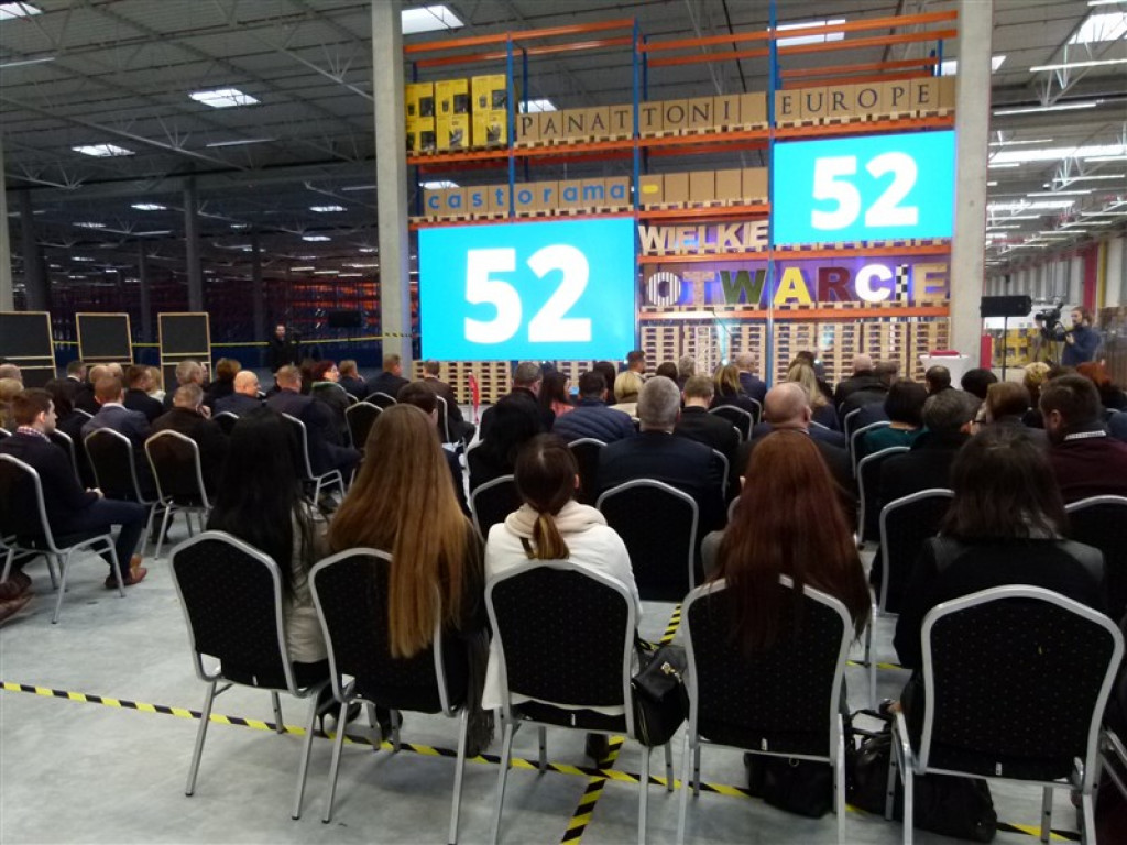 5 hektarów pod dachem - otwarto nowy magazyn w Kiełminie