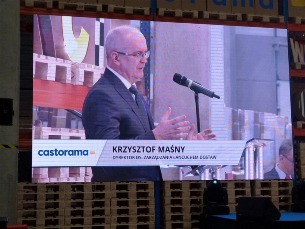 5 hektarów pod dachem - otwarto nowy magazyn w Kiełminie