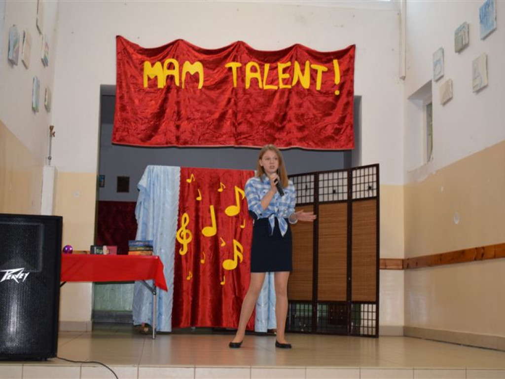 Talent Show w szkole w Łyszkowicach