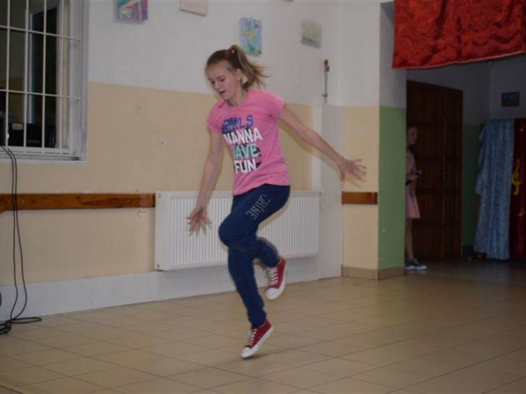 Talent Show w szkole w Łyszkowicach