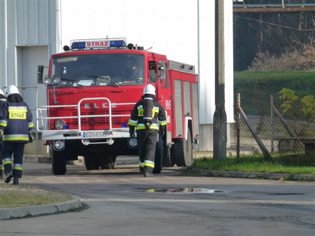 Strażackie ćwiczenia na Solanie w Głownie