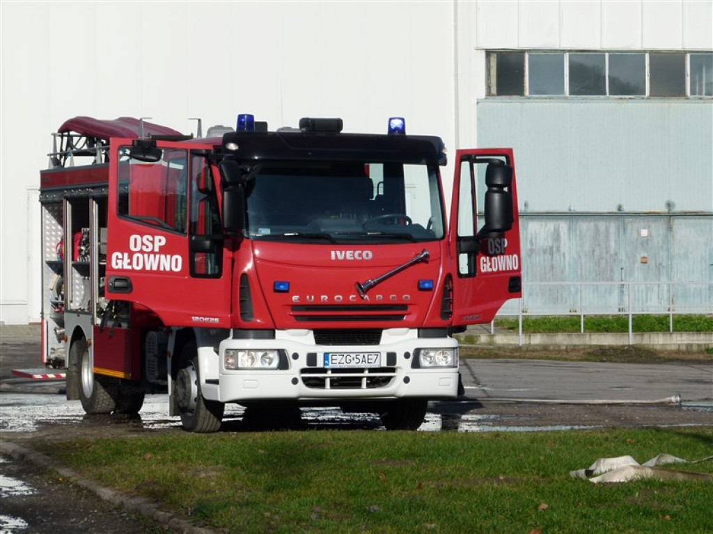 Strażackie ćwiczenia na Solanie w Głownie