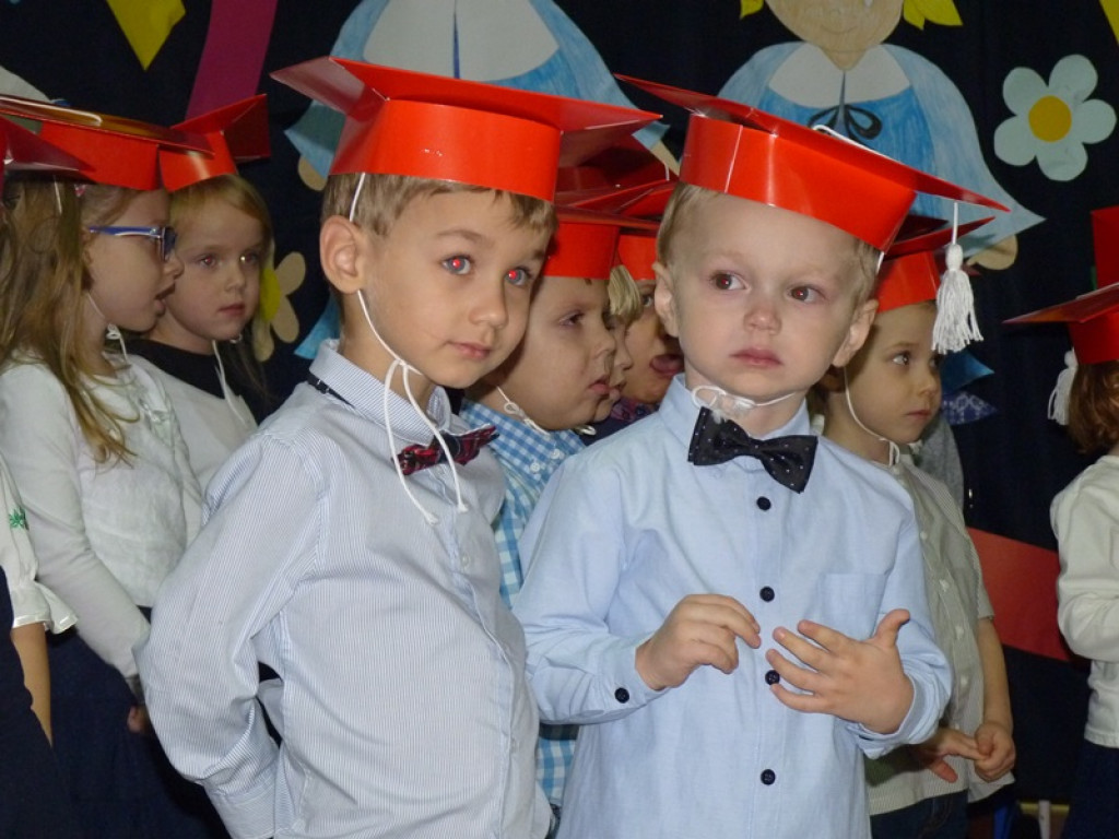 Pasowanie na przedszkolaka w Stokrotce