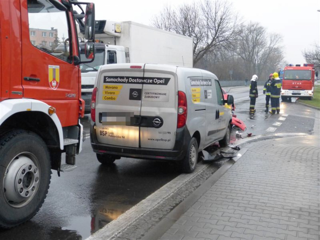 Wypadek na Warszawskiej. Ulica nieprzejezdna