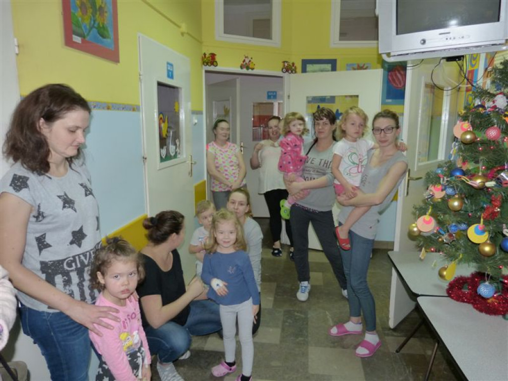 Mikołaj odwiedził dzieci na oddziale pediatrii