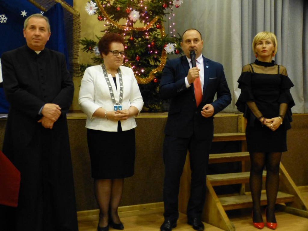 Spotkanie opłatkowe w Łyszkowicach
