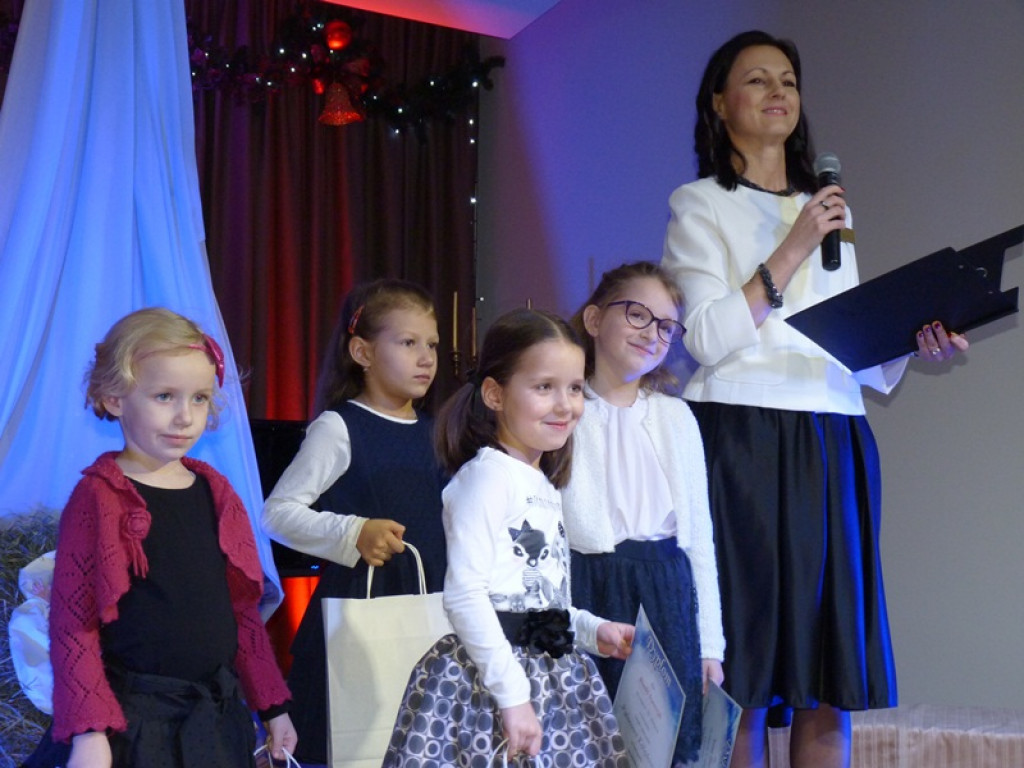 Spotkanie wigilijne w pałacu w Sannikach