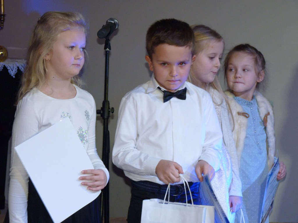 Spotkanie wigilijne w pałacu w Sannikach
