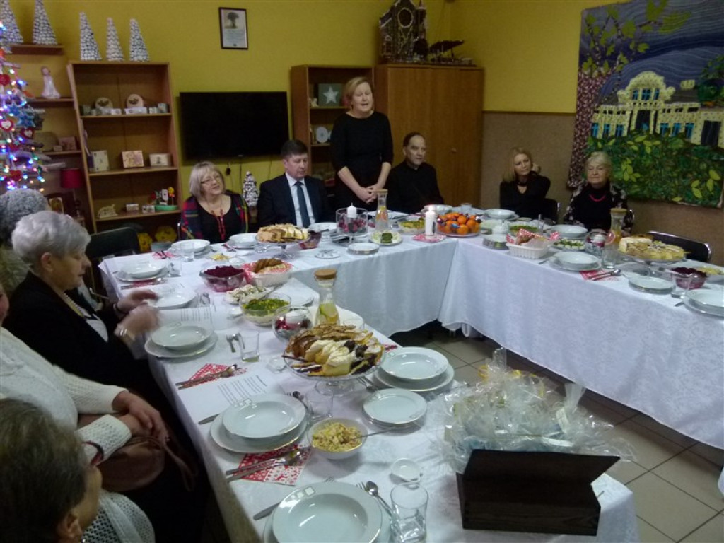Wigilia w domu środowiskowym w Głownie