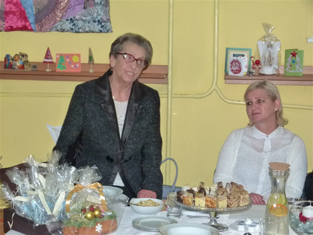 Wigilia w domu środowiskowym w Głownie