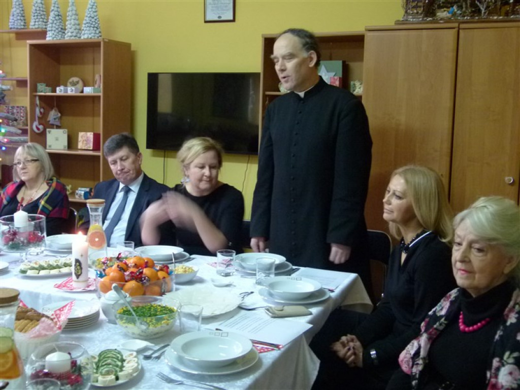 Wigilia w domu środowiskowym w Głownie