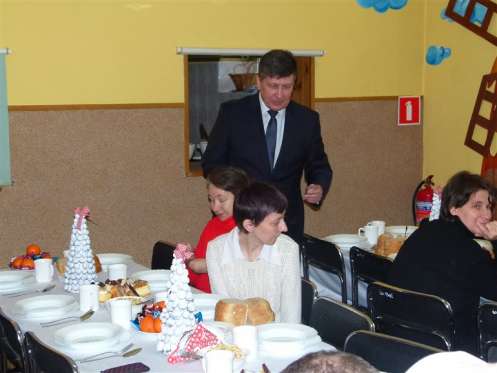 Wigilia w domu środowiskowym w Głownie