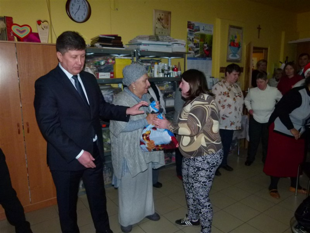 Wigilia w domu środowiskowym w Głownie