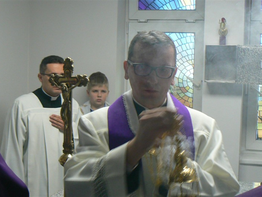 Kaplica w szpitalu w Głownie poświęcona