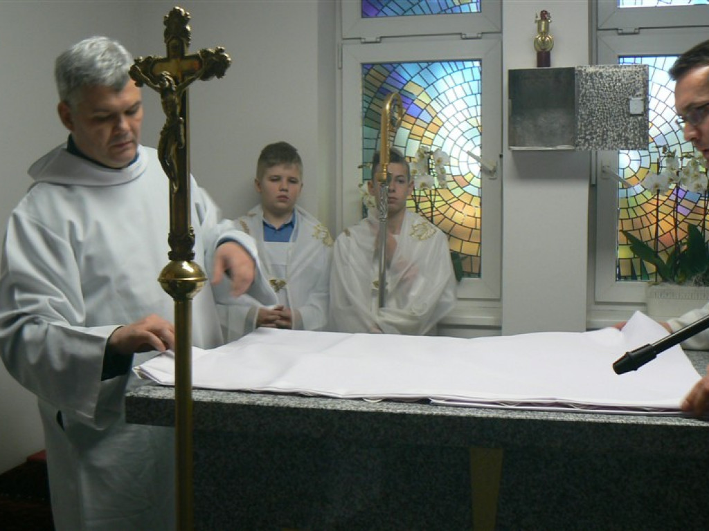 Kaplica w szpitalu w Głownie poświęcona