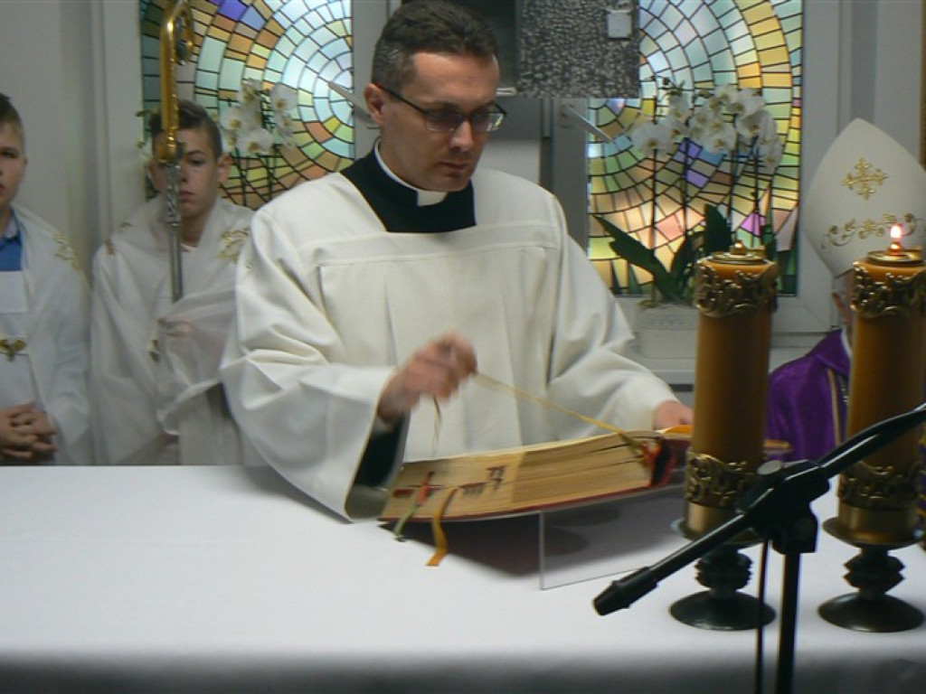 Kaplica w szpitalu w Głownie poświęcona