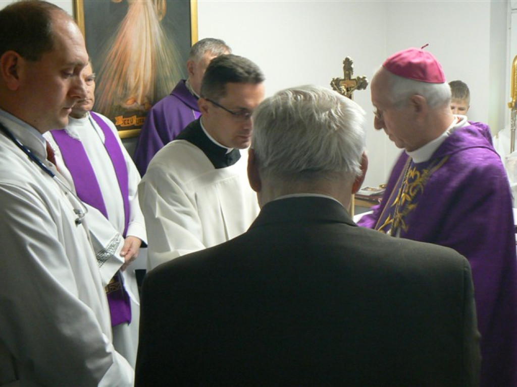 Kaplica w szpitalu w Głownie poświęcona